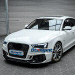 For 2013-2016 Audi A4L / A5 Headlight Assembly Retrofit, RS5 Style LED Projector DRL & Turn Signal