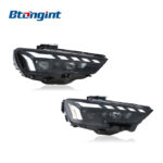 For 2013-2019 Audi A3 Headlight Assembly Retrofit, Full LED Projector with Sequential Turn Signal & Auxiliary DRL