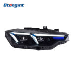 Specially For 2013-2019 BMW 3 Series F30 F35 Headlight Assembly Retrofit, Full LED Sequential Turn Signal Bi-Xenon Projector