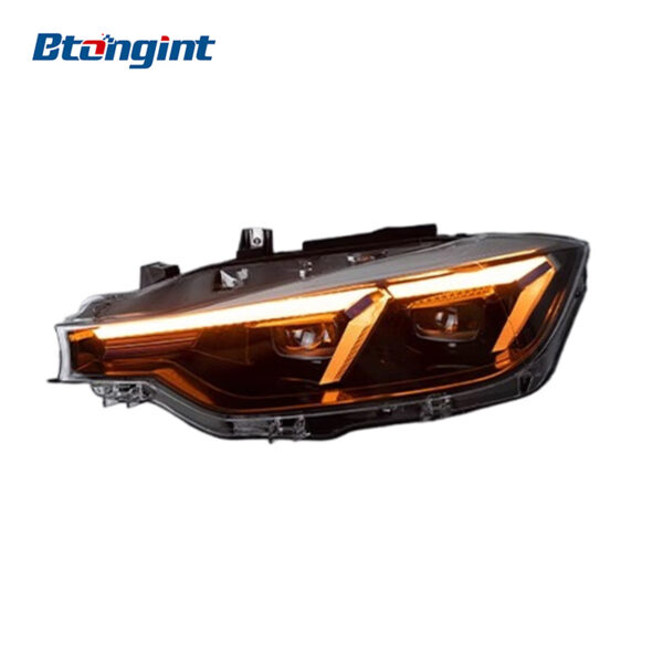 Specially For BMW 3 Series F30 F35 320 325 Headlight Assembly Retrofit, Double Hook LED DRL & Sequential Turn Signal