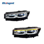 For 2009-2022 BMW 7 Series Retrofit New G12 Laser Headlight Assembly, LED Projector, DRL & Turn Signal