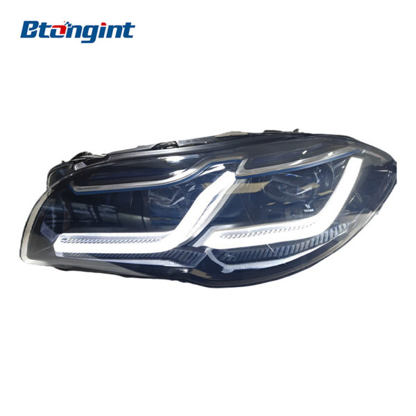 For 2011-2017 BMW 5 Series F10 Headlight Assembly Retrofit, F18 LED DRL, Bi-xenon Projector Headlamp