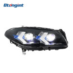 For BMW 5 Series F10 F18 Headlight Assembly Retrofit, Arrow Style LED DRL & Sequential Turn Signal Headlamp