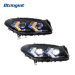 For BMW 5 Series F10 F18 Headlight Assembly Retrofit, Arrow Style LED DRL & Sequential Turn Signal Headlamp
