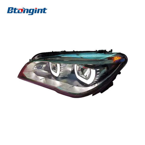 For BMW 7 Series F02 2009-2012 Headlight Assembly Retrofit, New Style High Bright LED DRL & Turn Signal
