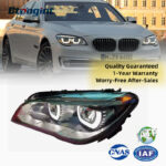 For BMW 7 Series F02 2009-2012 Headlight Assembly Retrofit, New Style High Bright LED DRL & Turn Signal
