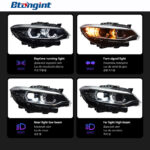 Special for 2014-2021 BMW 2 Series F22 F23, Retrofit LED Projector Headlight Assembly with Spoon Daytime Running Light