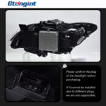 Special for 2014-2021 BMW 2 Series F22 F23, Retrofit LED Projector Headlight Assembly with Spoon Daytime Running Light