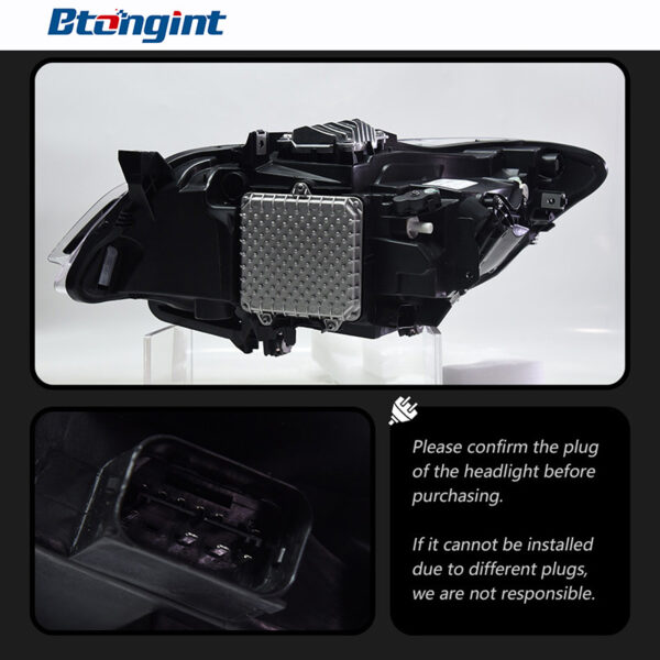 Special for 2014-2021 BMW 2 Series F22 F23, Retrofit LED Projector Headlight Assembly with Spoon Daytime Running Light
