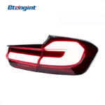 BMW 3 Series F30 F35 Retrofit Taillights, 5 Series Shape LED Rear Lamp, Sequential Turn Signal, Brake Light, Plug & Play