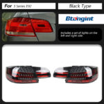 Retrofit LED Taillights For BMW 3 Series E92 2006-2012, Sequential Turn Signal, Running & Brake Light, Plug & Play