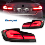 Retrofit LED Taillights For BMW 5 Series F10 F18 2011-2017, Sequential Turn Signal, Running Light, Plug & Play