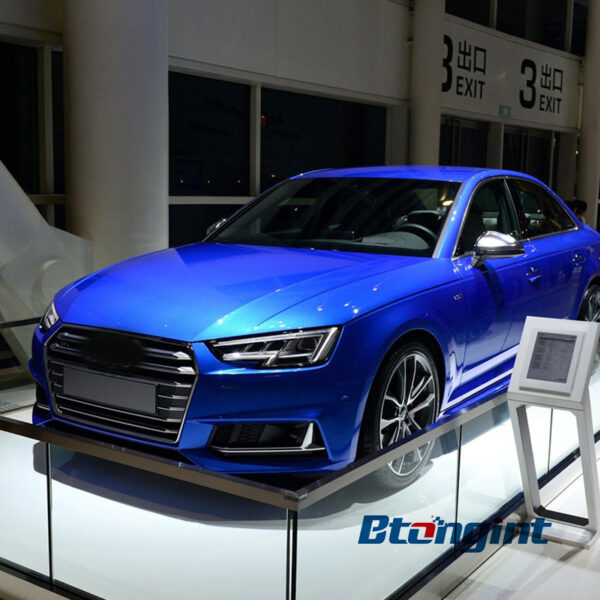 For 2017-2019 Audi A4 Headlight Assembly, Base to High Spec Upgrade, LED DRL, Sequential Turn Signal, Projector Lens