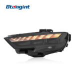 For 2017-2020 Audi A3 Headlight Assembly, Old to New Upgrade, LED DRL, Sequential Turn Signal, Projector Lens