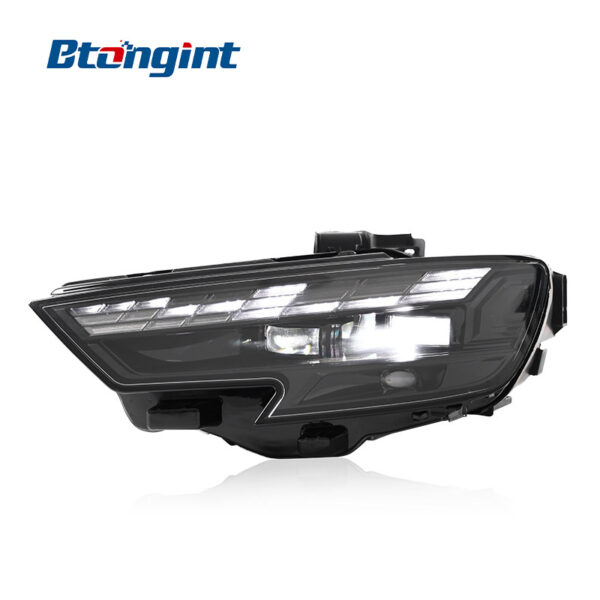 For 2017-2020 Audi A3 Headlight Assembly, Old to New Upgrade, LED DRL, Sequential Turn Signal, Projector Lens