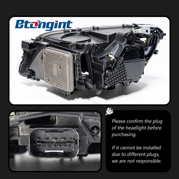 For BMW 7 Series F01 F02 2009-2014 Headlight Assembly Retrofit, Fits 730i 735i 740i