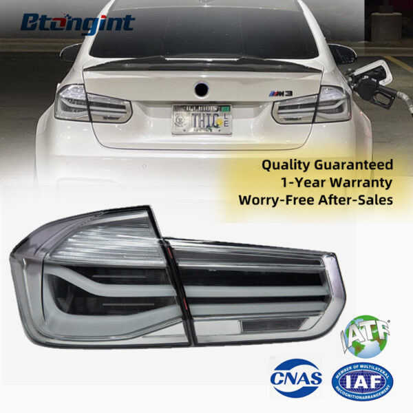 For BMW 3 Series F30 2013-2018 LED Taillight Assembly Retrofit, Sequential Turn Signal & Brake Light, In Stock