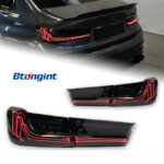 Modified CLS‑Style Laser LED Tail Light Assembly for 2019‑2023 BMW 3 Series G20 / G28 / G80, Rear Lamp with Running & Turn Signal Light