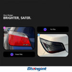 Modified LED Tail Light Assembly for 2003‑2009 BMW E60, Rear Lamp with Running, Brake, Turn Signal & Reverse Light
