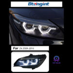 Fits 09‑16 BMW Z4 E89 Headlight Assembly, Modified Projector Xenon Headlamp with LED Sequential Turn Signal