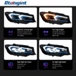 Headlight Assembly for BMW G20 G28 3 Series 320i 2019-2024, Retrofit LED Headlamp with Integrated Turn Signal.
