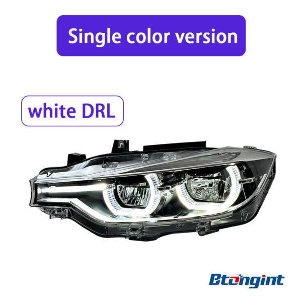 Headlight Assembly For BMW 3 Series F30 F35 2013-2018, Upgrade To New Style Spoon LED Headlights.