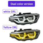 Headlight Assembly For BMW 3 Series F30 F35 2013-2018, Upgrade To New Style Spoon LED Headlights.
