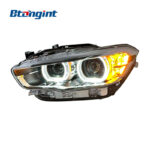 High Spec LED Headlights Assembly Compatible with BMW 1 Series F20 2015-2018, DRL Projector With Turn Signal.