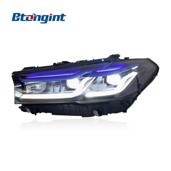 For 2018-2022 BMW 5 Series G30 G38 M5 Style Laser Headlight Assembly, Upgrade High Configuration Head Lamp.