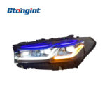 For 2018-2022 BMW 5 Series G30 G38 M5 Style Laser Headlight Assembly, Upgrade High Configuration Head Lamp.