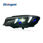 For 2019-2021 BMW 3 Series G20 G28 Laser Headlight Assembly, Fangs Style LED Headlamp Upgrade.