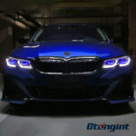 For 2019-2021 BMW 3 Series G20 G28 Laser Headlight Assembly, High Configuration LED Spoon Headlamp Upgrade