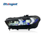 For 2019-2025 BMW X5 G05 Headlight Assembly, New Arrow LED DRL & Turn Signal Lens Headlamp Upgrade