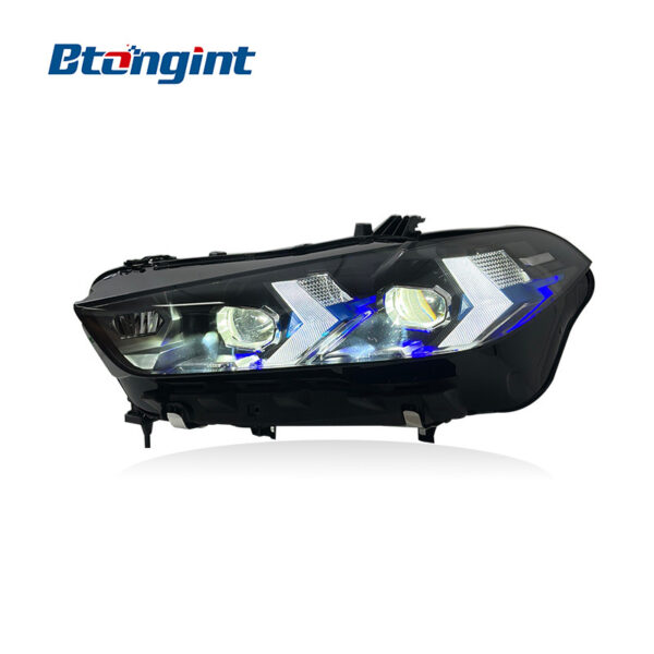 For 2019-2025 BMW X5 G05 Headlight Assembly, New Arrow LED DRL & Turn Signal Lens Headlamp Upgrade