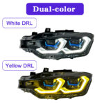 For 2013-2018 BMW 3 Series F30 F35 Headlight Assembly, New LED Lens Headlamp Upgrade