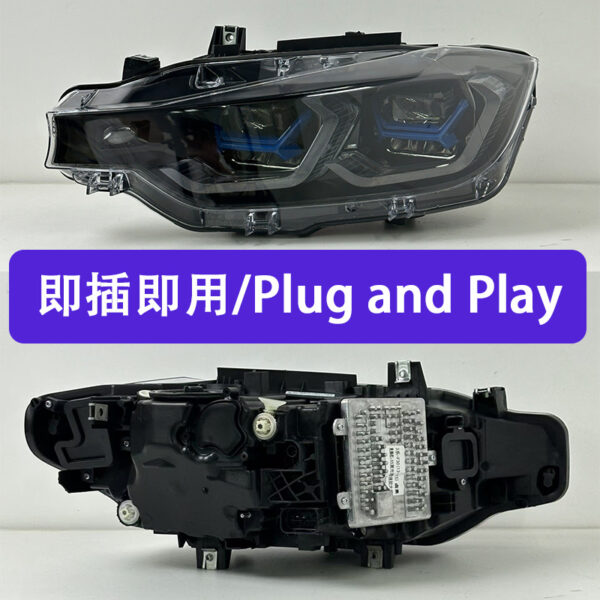 For 2013-2018 BMW 3 Series F30 F35 Headlight Assembly, New LED Lens Headlamp Upgrade