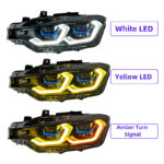 For 2013-2018 BMW 3 Series F30 F35 Headlight Assembly, New LED Lens Headlamp Upgrade