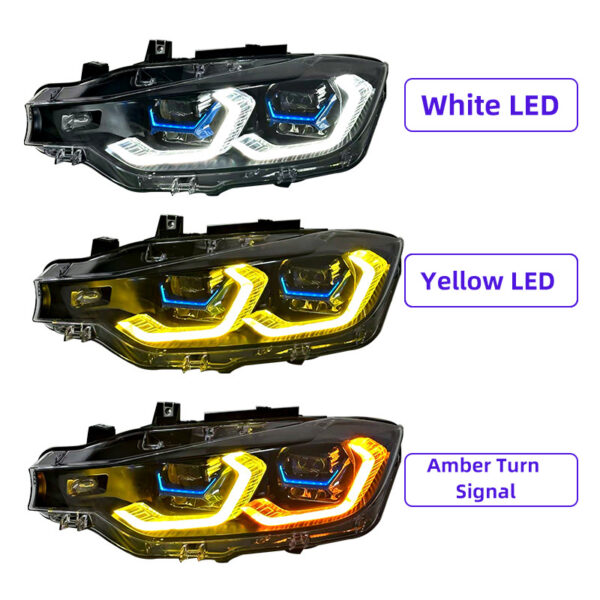 For 2013-2018 BMW 3 Series F30 F35 Headlight Assembly, New LED Lens Headlamp Upgrade