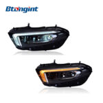 For 2012-2015 BMW 1 Series F20 Headlight Assembly, LED DRL With Sequential Turn Signal Headlamp Upgrade