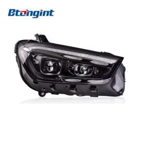 For 2020-2024 Mercedes-Benz GLE W167 Headlight Assembly, Low to High Spec LED Lens Headlamp Upgrade