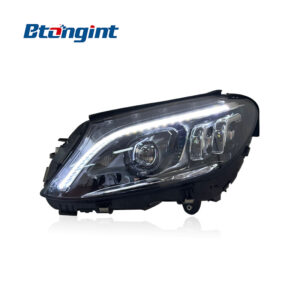 For 2015‑2021 Mercedes‑Benz C‑Class W205 Headlight Assembly, High‑Spec Style LED Headlamp With DRL & Turn Signal Upgrade