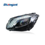 For 2016‑2020 Mercedes‑Benz E‑Class W213 Headlight Assembly, Maybach S‑Class Style Full LED Headlamp With DRL & Sequential Turn Signal Upgrade