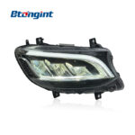 For 2019‑2023 Mercedes‑Benz Sprinter Headlight Assembly, High‑Spec Style LED Headlamp With DRL & Sequential Turn Signal Upgrade