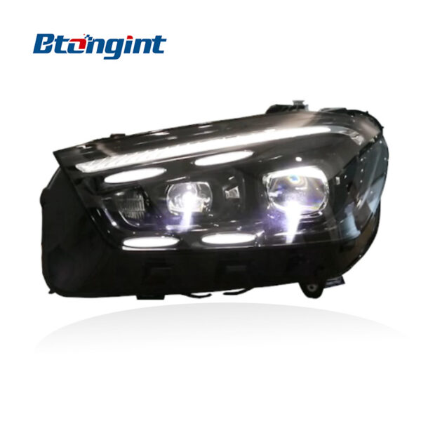 For 2020‑2025 Mercedes‑Benz GLE W167 Headlight Assembly, New High‑Spec Style LED Headlamp With DRL & Sequential Turn Signal Upgrade