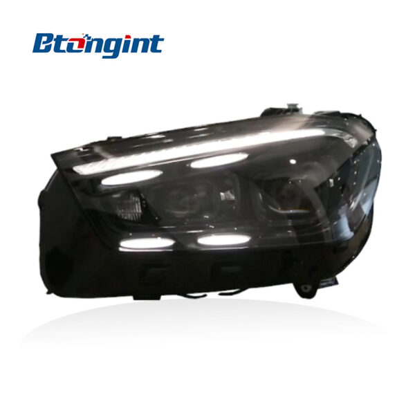 For 2020‑2025 Mercedes‑Benz GLE W167 Headlight Assembly, New High‑Spec Style LED Headlamp With DRL & Sequential Turn Signal Upgrade