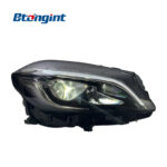 For 2013‑2018 Mercedes‑Benz A‑Class W176 Headlight Assembly, AMG‑Style LED Lens Headlamp With DRL & Sequential Turn Signal Upgrade
