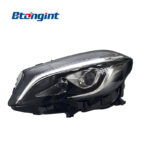 For 2013‑2018 Mercedes‑Benz A‑Class W176 Headlight Assembly, AMG‑Style LED Lens Headlamp With DRL & Sequential Turn Signal Upgrade