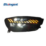 For 2012‑2015 Audi A6L Headlight Assembly, A7‑Style Full LED Headlamp With DRL, Sequential Turn Signal & Blue Start‑up Animation Upgrade