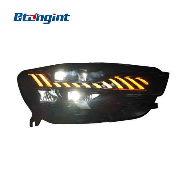 For 2012‑2015 Audi A6L Headlight Assembly, A7‑Style Full LED Headlamp With DRL, Sequential Turn Signal & Blue Start‑up Animation Upgrade