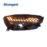 For 2012‑2015 Audi A6L Headlight Assembly, A7‑Style Full LED Headlamp With DRL, Sequential Turn Signal & Blue Start‑up Animation Upgrade